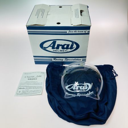  Arai アライ ジェットヘルメット CLASSIC AIR 59-60cm ホワイト シールド付
