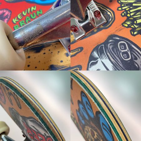  SANTACRUZ サンタクルズ スケートボード スケボー コンプリート Tツール・ケース付