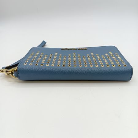  MICHAEL KORS マイケルコース ジップ アラウンド リストレット 長財布 35F8GYEE3L スカイブルー