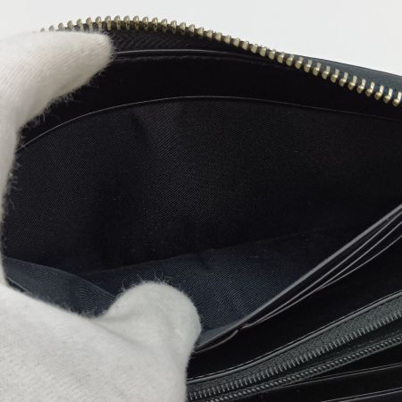  COACH コーチ シグネチャー ラウンドファスナー財布 F39670 ブラック