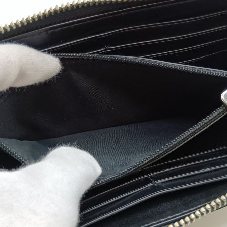  COACH コーチ シグネチャー ラウンドファスナー財布 F39670 ブラック