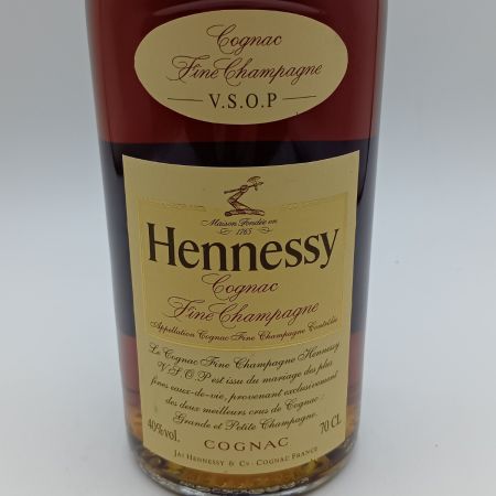  Hennessy ヘネシー V.S.O.P フィーヌ シャンパーニュ 700ml 40% ブランデー コニャック 606 未開栓