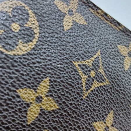  LOUIS VUITTON ルイヴィトン モノグラム アジェンダPM 6穴 手帳カバー R20005 ブラウン