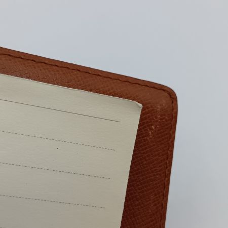  LOUIS VUITTON ルイヴィトン モノグラム アジェンダPM 6穴 手帳カバー R20005 ブラウン