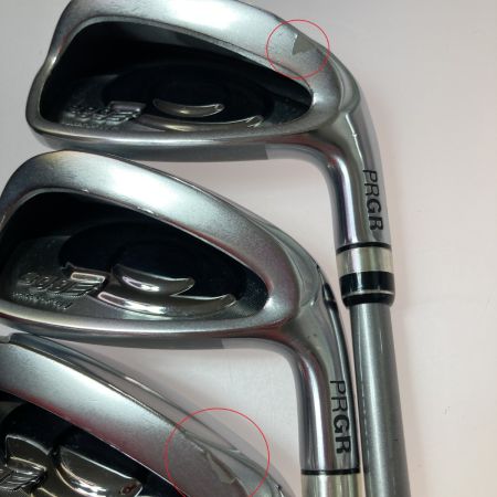  PRGR プロギア egg アイアン PC 6-9.P.A.AS.S 8本 アイアンセット M-37 R