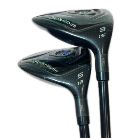  TaylorMade テーラーメイド JETSPEED ジェットスピード 3FW 5FW フェアウェイウッド 2本セット TM1-214 SR