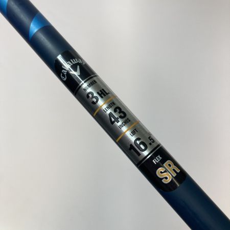  Callaway キャロウェイ PARADYM 3FW 16.5° フェアウェイウッド VENTUS TR 5-SR