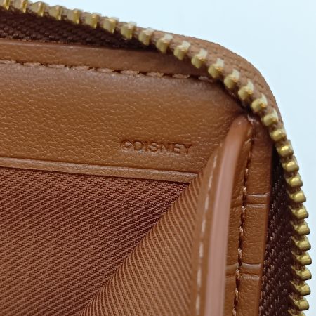  COACH コーチ スモール ジップアラウンドウォレット ミッキーマウス プリント 財布 CN035 ブラウン