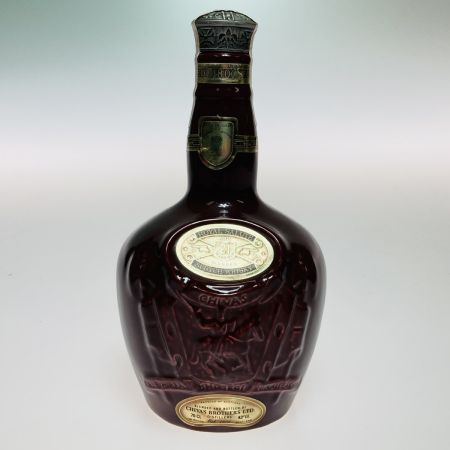  ROYAL SALUTE(CHIVAS REGAL) ロイヤルサルート 21年 ウイスキー スコッチ 赤陶器 700ml 40% 未開栓
