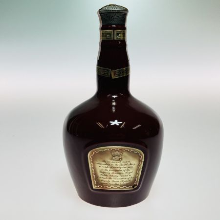  ROYAL SALUTE(CHIVAS REGAL) ロイヤルサルート 21年 ウイスキー スコッチ 赤陶器 700ml 40% 未開栓