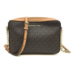 ◎◎ MICHAEL KORS マイケルコース  ショルダーバッグ 35F8GTTC3B ブラウン Cランク