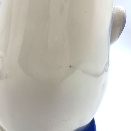   昭和レトロ  猫 陶器  花柄 ペア キズ 欠けあり