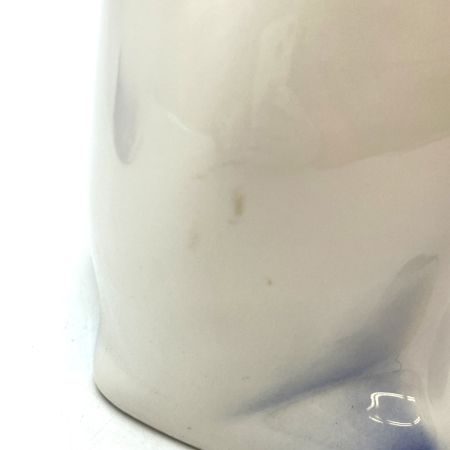   昭和レトロ  猫 陶器  花柄 ペア キズ 欠けあり