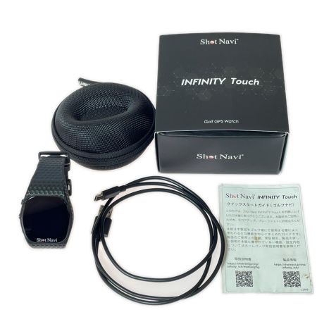  Shot Navi ショットナビ INFINITY touch ゴルフ用GPSウォッチ
