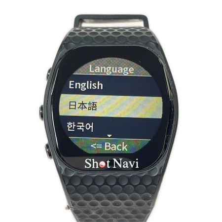  Shot Navi ショットナビ INFINITY touch ゴルフ用GPSウォッチ