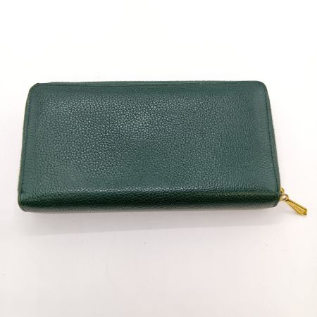 GUCCI グッチ ズゥミ ラウンドファスナー 長財布 570661 1147 グリーン