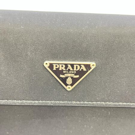  PRADA プラダ 3つ折り財布  ブラック  キズ・ヨゴレ・内側変色