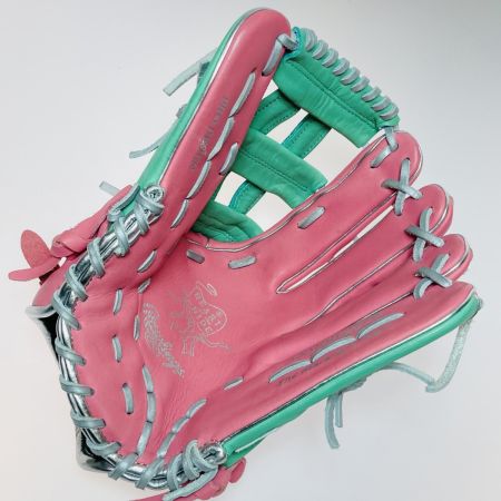  Rawlings ローリングス HOH MLB COLOR SYNC 軟式用グラブ 外野手用 右投用 GR5HMY795FW-PK/MINT 2025年モデル