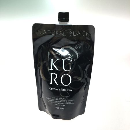  VALANROSH KURO KURO VR ヘアカラークリームシャンプー ナチュラルブラック 400g