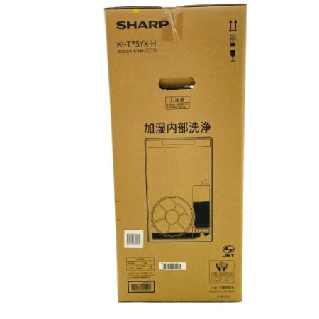  SHARP シャープ 加湿空気清浄機 プラズマクラスターNEXT搭載 KI-T75YX-H