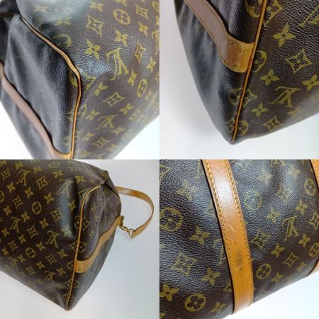  LOUIS VUITTON ルイヴィトン モノグラム キーポル バンドリエール55 ボストンバッグ M41414 ブラウン