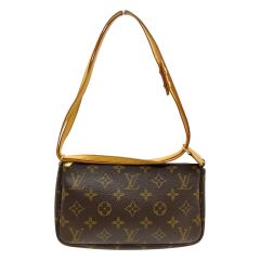  LOUIS VUITTON ルイヴィトン モノグラム ポシェット・アクセソワール アクセサリーポーチ M51980 ブラウン Bランク