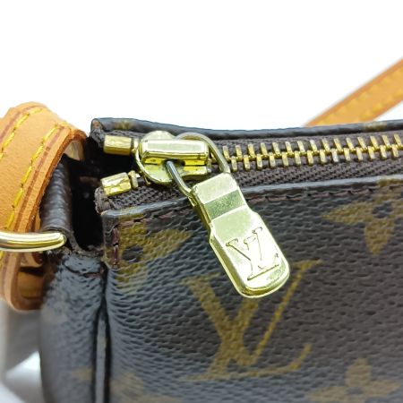 LOUIS VUITTON ルイヴィトン モノグラム ポシェット・アクセソワール アクセサリーポーチ M51980 ブラウン