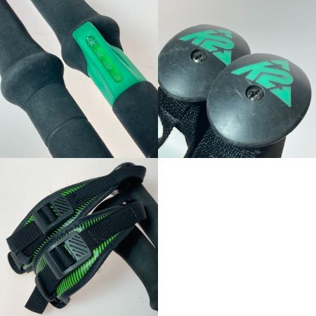  K2 ケーツー LOCKJAW CARBON スキーストック 90-130cm