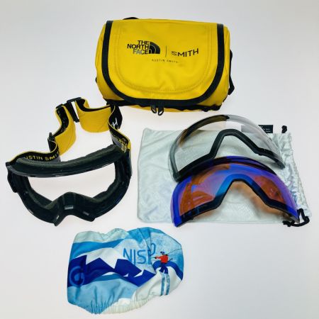  THE NORTH FACE ザノースフェイス SMITH スミス コラボ I/O MAG スノーゴーグル 収納ケース付 NF0A3LYD