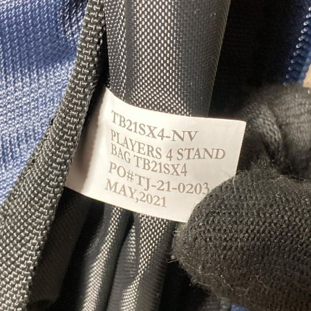  Titleist タイトリスト スタンドキャディバッグ Players 4 8.5型 1.9kg 4分割 フード欠品 TB21SX4-NV