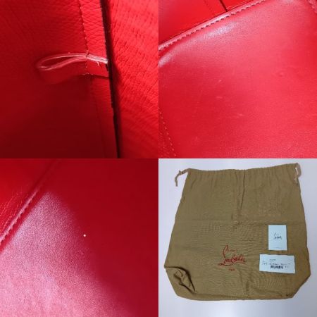  Christian Louboutin クリスチャンルブタン カバロック クロコ型押し トートバッグ 3205189 ブラック