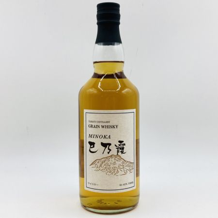 【北海道内限定発送】 巳乃霞 MINOKA GRAIN WHISKY グレーン ウイスキー 700ml 40% 箱無 未開栓