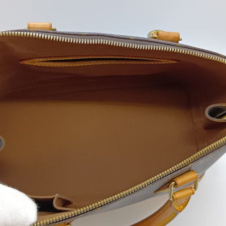  LOUIS VUITTON ルイヴィトン モノグラム アルマ ハンドバッグ M51130 ブラウン パドロックの鍵欠品