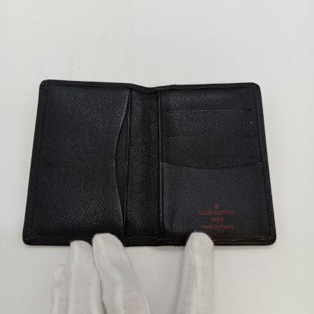 LOUIS VUITTON ルイヴィトン エピ オーガナイザー・ドゥ ポッシュ パスケース カードケース M63582 ブラック