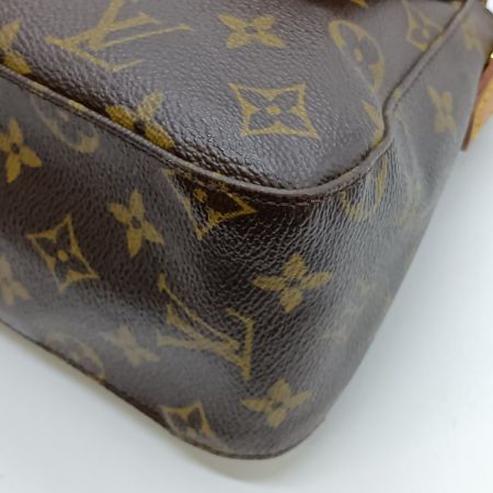  LOUIS VUITTON ルイヴィトン モノグラム ミニルーピング ハンドバッグ M51147 ブラウン
