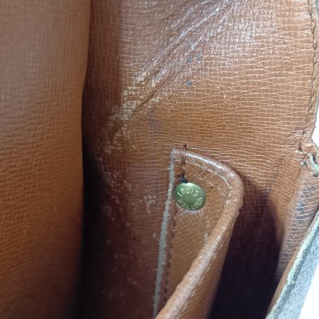  LOUIS VUITTON ルイヴィトン モノグラム カルトシエール MM ショルダーバッグ M51253 ブラウン
