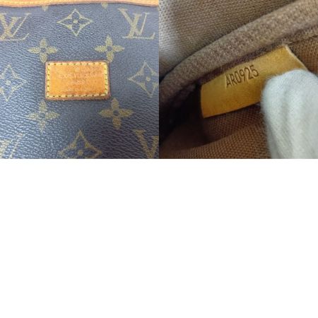  LOUIS VUITTON ルイヴィトン モノグラム ソミュール30 ショルダーバッグ M42256 ブラウン