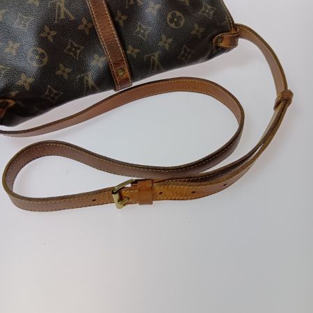  LOUIS VUITTON ルイヴィトン モノグラム ソミュール30 ショルダーバッグ M42256 ブラウン
