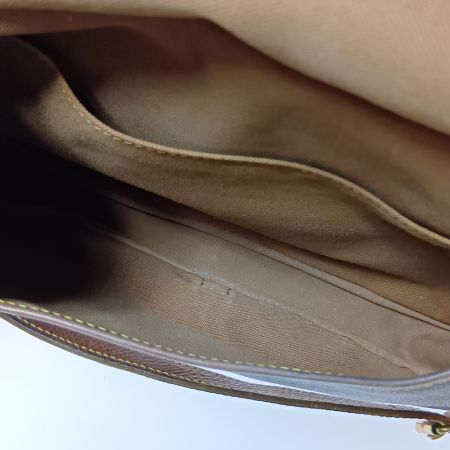  LOUIS VUITTON ルイヴィトン モノグラム ソミュール30 ショルダーバッグ M42256 ブラウン