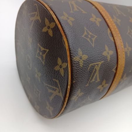  LOUIS VUITTON ルイヴィトン モノグラム パピヨン30 ハンドバッグ M51385 ブラウン ポーチ付