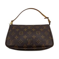 ◎◎ LOUIS VUITTON ルイヴィトン モノグラム ポシェット アクセソワ―ル アクセサリーポーチ M51980 ブラウン Bランク