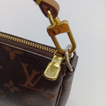 LOUIS VUITTON ルイヴィトン モノグラム ポシェット アクセソワ―ル アクセサリーポーチ M51980 ブラウン