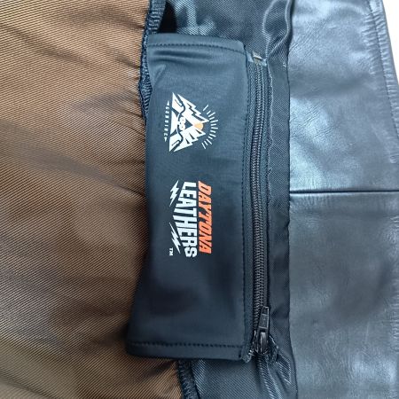  DAYTONA ダブルライダースジャケット 革ジャン レザー レディース サイズM DL-003 ブラック