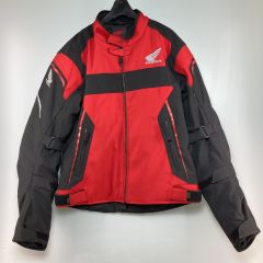  HONDA ホンダ ストリームジャケット バイクジャケット サイズM 汚れ有 0SYES-Y35 レッド Bランク
