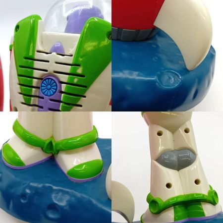   バズライトイヤー おしゃべり目覚まし時計 クォーツ トイ・ストーリー FD443A ジャンク品