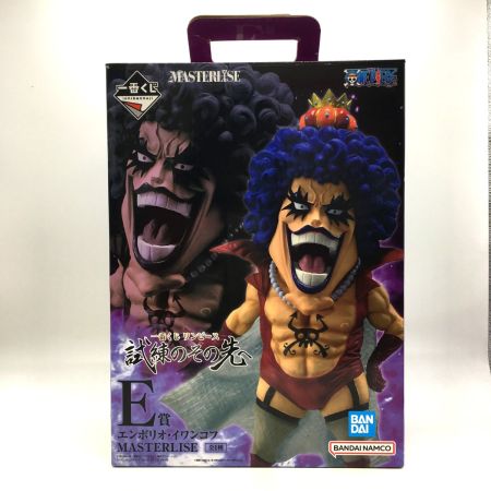   一番くじ ワンピース 試練のその先へ E賞 エンポリオ・イワンコフ 開封品