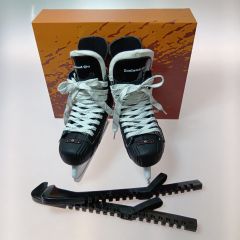  ICELAND GO アイスホッケー スケート靴 24cm ブレード 27cm GH-1000 外箱・エッジカバー付 Bランク