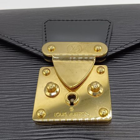  LOUIS VUITTON ルイヴィトン エピ セリエドラゴンヌ セカンドバッグ M52612 ブラック ベタつき有 ジャンク品