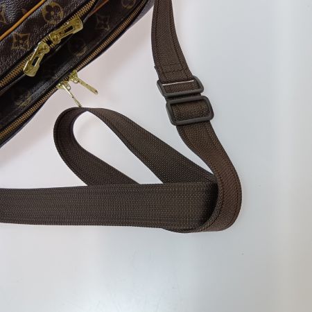  LOUIS VUITTON ルイヴィトン モノグラム リポーターGM ショルダーバッグ M45252 ブラウン