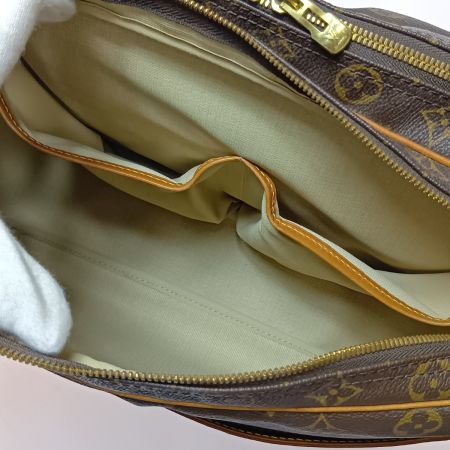  LOUIS VUITTON ルイヴィトン モノグラム リポーターGM ショルダーバッグ M45252 ブラウン